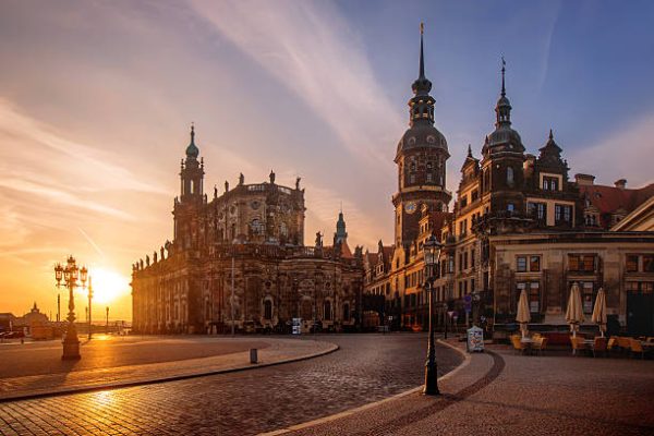 Dresden Cathedral is the Roman Catholic Cathedral of Dresden. Dresden Castle or Royal Palace is one of the oldest buildings in Dresden. It is known for the different architectural styles employed, from Baroque to Neo-renaissance.